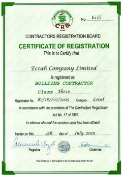Building Contractor Registration (CRB)