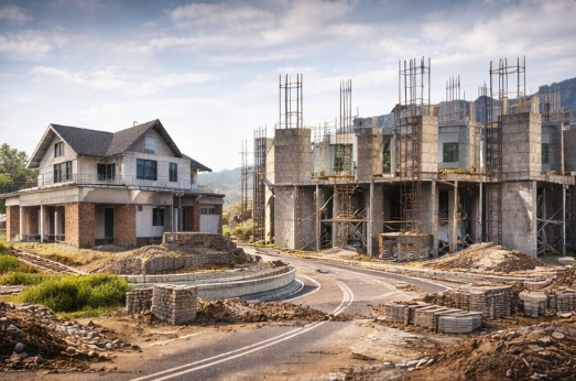 Eccah Company Limited construction team in Tanzania